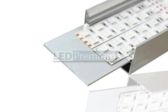 картинка Светодиодный профиль (LED), Алюминиевый профиль TOP-Linia53-H28-2000-Anod [53x28mm]