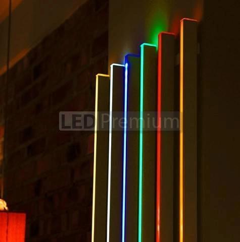 картинка Светодиодный профиль (LED), Алюминиевый профиль TOP-Shelf9-2000-Anod [16.4x27mm]