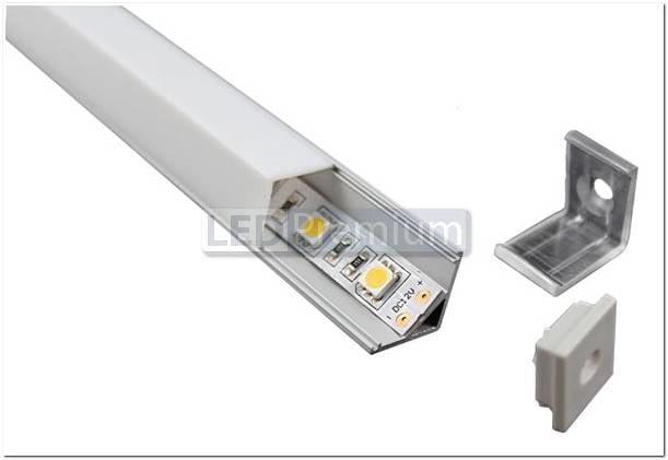 картинка Светодиодный профиль (LED), Угловой алюминиевый профиль ARH-Kant-H16-2000 Anod [16x16mm]