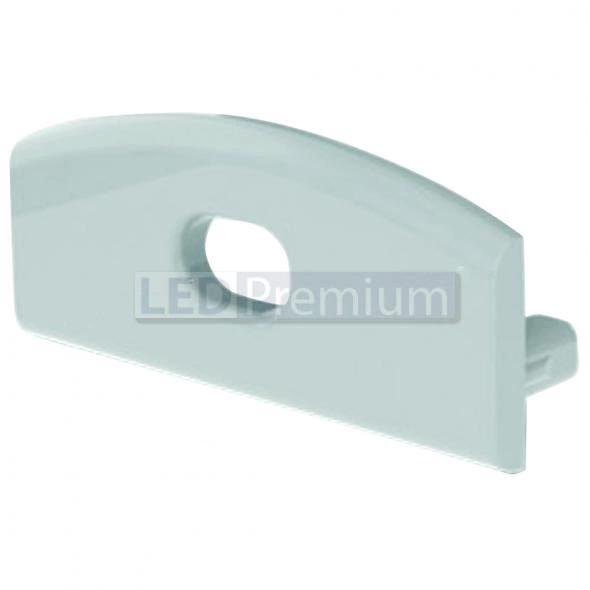 картинка Светодиодный профиль (LED), Заглушка для ALU-Wide-H8, с отверстием