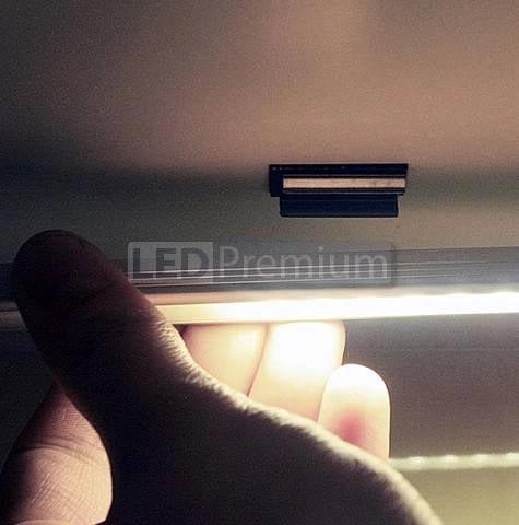 картинка Светодиодный профиль (LED), Алюминиевый профиль TOP-Surface-2000-Anod [20x8mm]