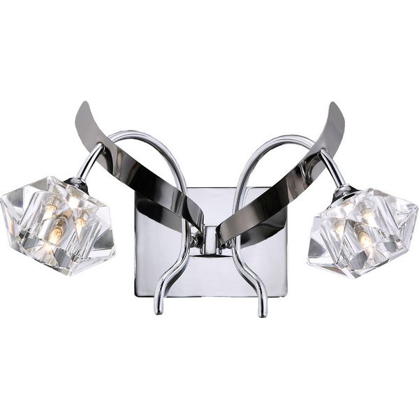 картинка Настенный светильник 91722 09 1722 0111 02 chrome + black chrome