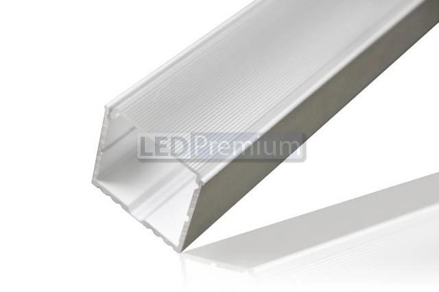 картинка Светодиодный профиль (LED), Профиль ARH-Power-W35-2000-Anod[35x35mm]