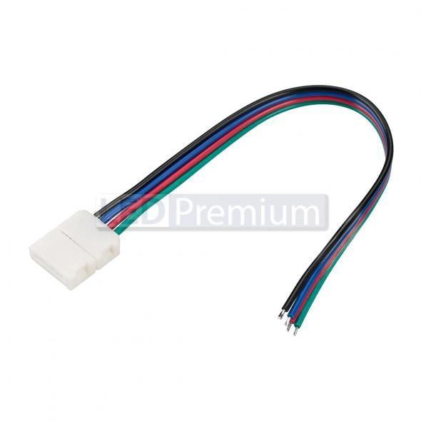 картинка Коннектор выводной FIX-RGB-10mm-150mm-X1 (4-pin)