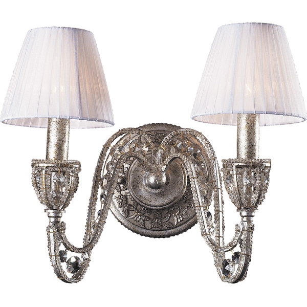 картинка Настенный светильник 6230/2 sunset silver