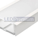 картинка Светодиодный профиль (LED), Профиль с экраном SL-Linia88-F-2500 White+opal