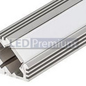 картинка Светодиодный профиль (LED), Угловой алюминиевый профиль PDS45-T-2000 [19х19mm]