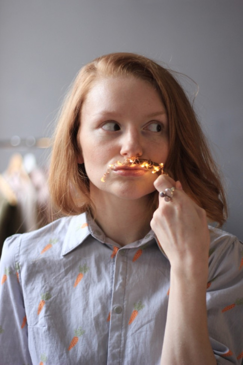 картинка Светодиодная нить с корпусом питания типа D