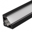 картинка Светодиодный профиль (LED), Алюминиевый Профиль PDS45-T-2000 Anod Black RAL9005