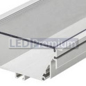 картинка Светодиодный профиль (LED), Профиль с экраном ALU-Power-RW80F-2000anod+clear-P [92x40mm]