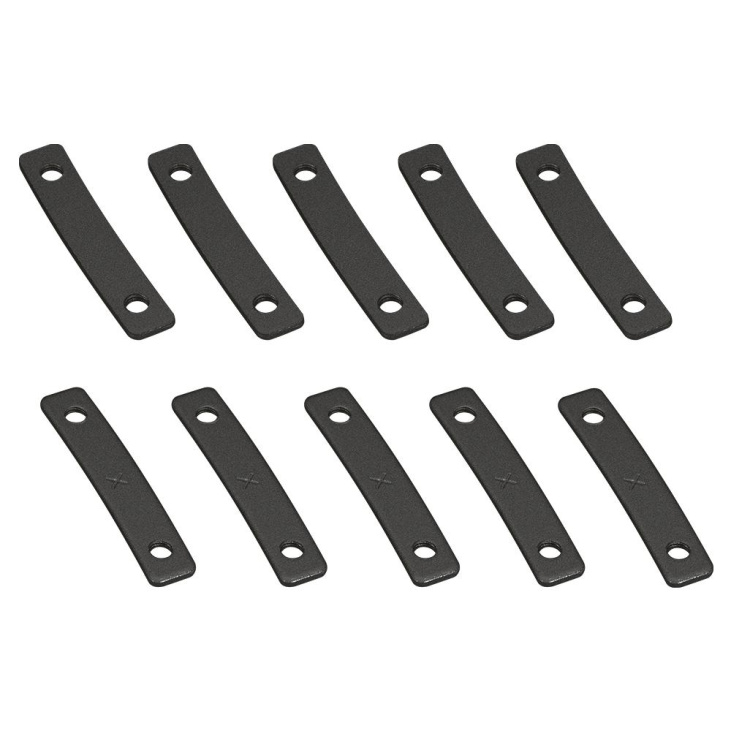 картинка Светодиодный профиль (LED), Соединитель SL-ARC-DD-EXT BLACK (Дуга-дуга, волна)