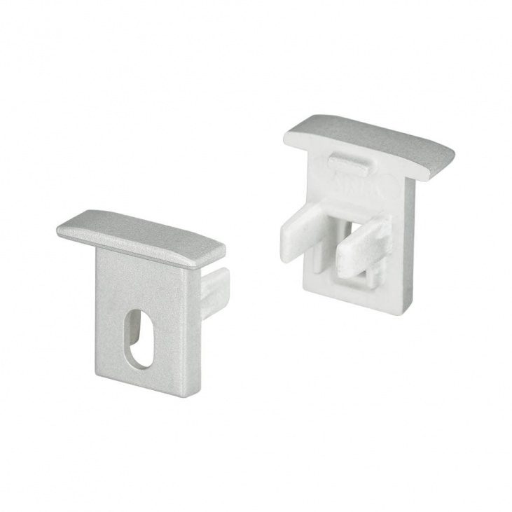 картинка Светодиодный профиль (LED), Заглушка SL-Mini-8-H12-F12 с отверстием