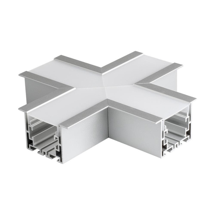 картинка Светодиодный профиль (LED), Угол S2-Linia55-F-X90 крестовой