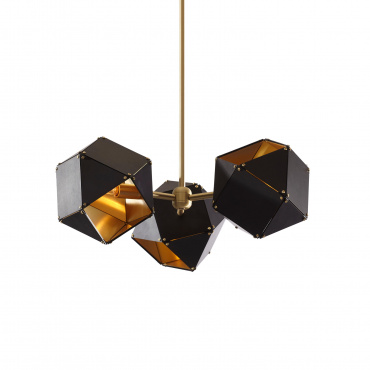 Потолочный светильник Welles 3-Spoke by Gabriel Scott