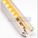 картинка Светодиодный профиль (LED), Угловой алюминиевый профиль PDS45-T-2000 [19х19mm]