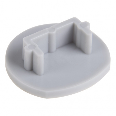 Светодиодный профиль (LED), Заглушка для круглого профиля, универсальная, ø17 (уп. 10 шт)  Rexant