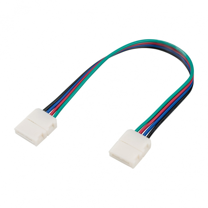 картинка Коннектор выводной FIX-RGB-10mm-150mm-X2 (4-pin)