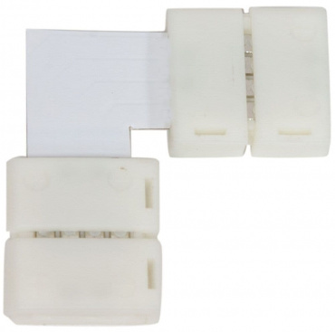 Комплект L коннекторов с соединителем для светодиодной ленты (5050/10мм), LD185