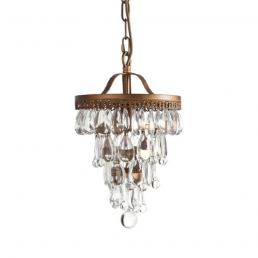 Подвесной светильник Clarissa Glass Drop Pendant S