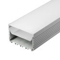 картинка Светодиодный профиль (LED), Профиль с экраном ALU-Power-W8070-2000-Anod+frost [80x70mm]