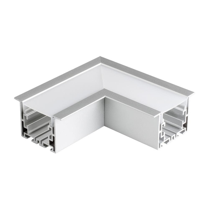 картинка Светодиодный профиль (LED), Угол S2-Linia55-F-L90 прямой