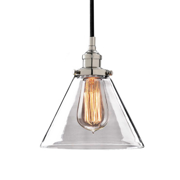 Подвесной светильник Clear Glass Funnel by Restoration Hardware