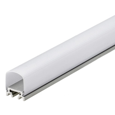 Светодиодный профиль (LED), Профиль с экраном ALU-SQR-2000 Anod+frost [20x24.6mm]