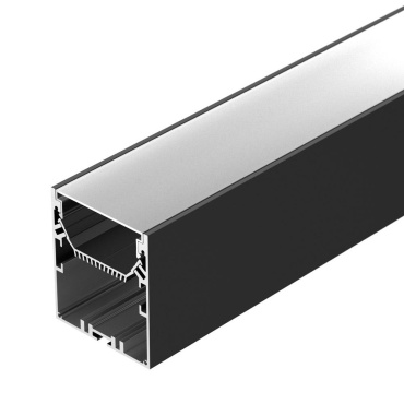Светодиодный профиль (LED), Профиль с экраном SL-LINE-6070-2500 BLACK+OPAL