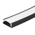 картинка Светодиодный профиль (LED), Профиль ARH-Wave-2000 Black, 2м