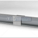 картинка Светодиодный профиль (LED), Профиль с экраном ALU-Base-WH28-2000 Anod+frost [22.5x28mm]