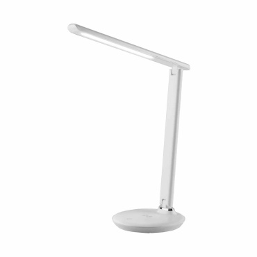 Офисная настольная лампа светодиодная диммируемая с выключателем беспроводным ЗУ и USB-портом Brava TL90530