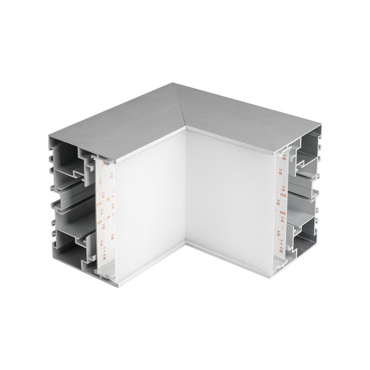 картинка Светодиодный профиль (LED), Угол S2-Line-10570-L90N внутренний