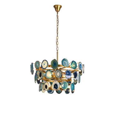 Подвесной светильник Agate Burst Chandelier 3 Round
