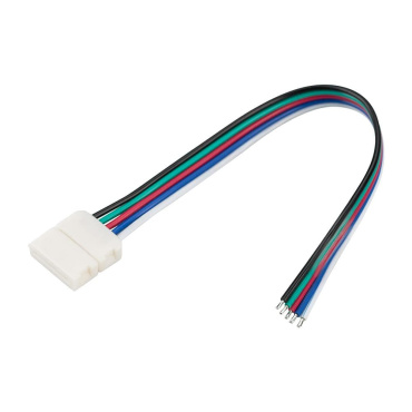 Коннектор выводной FIX-Rgbw-12mm-150mm-X1 (5-pin)