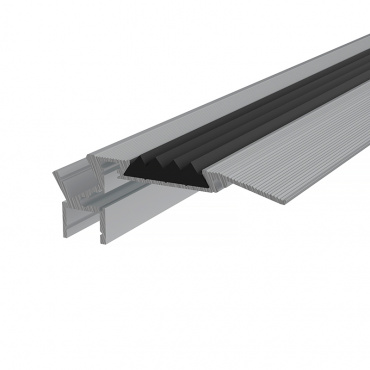 Светодиодный профиль (LED), Профиль для ступеней алюминиевый 7928-2 Rexant, 2м