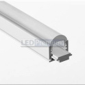 картинка Светодиодный профиль (LED), Накладной алюминиевый профиль PDS-Regulor-2000-Anod [16x12mm]