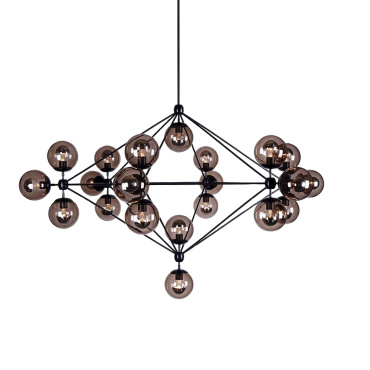 Потолочный светильник Modo Chandelier - 6 Sided, 21 Globes by Jason Miller