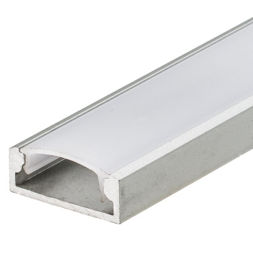 Светодиодный профиль (LED), Профиль с экраном ALU-Wide-H8-2000 Anod+frost [22.6x8.47mm]