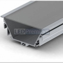 картинка Светодиодный профиль (LED), Профиль с экраном ALU-Power-RW80F-2000anod+clear-P [92x40mm]