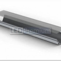 картинка Светодиодный профиль (LED), Профиль с экраном ALU-Power-RW80F-2000anod+clear-P [92x40mm]