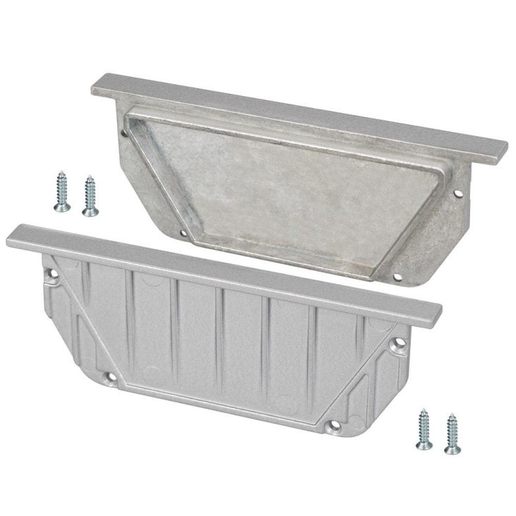 картинка Светодиодный профиль (LED), Заглушка ALU-Power-RW80F, глухая