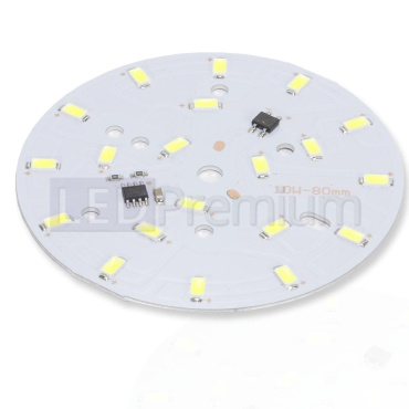 Светодиодная матрица 5730, 20 led, 220V, 10W, Ф80mm, D148, white