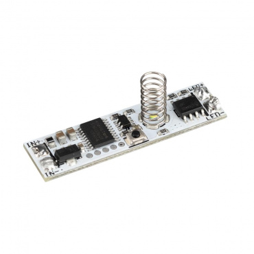 Светодиодный профиль (LED), Микродиммер SR-IRIS-SN-DIM (12-24V, 1x8A, 38x10mm)