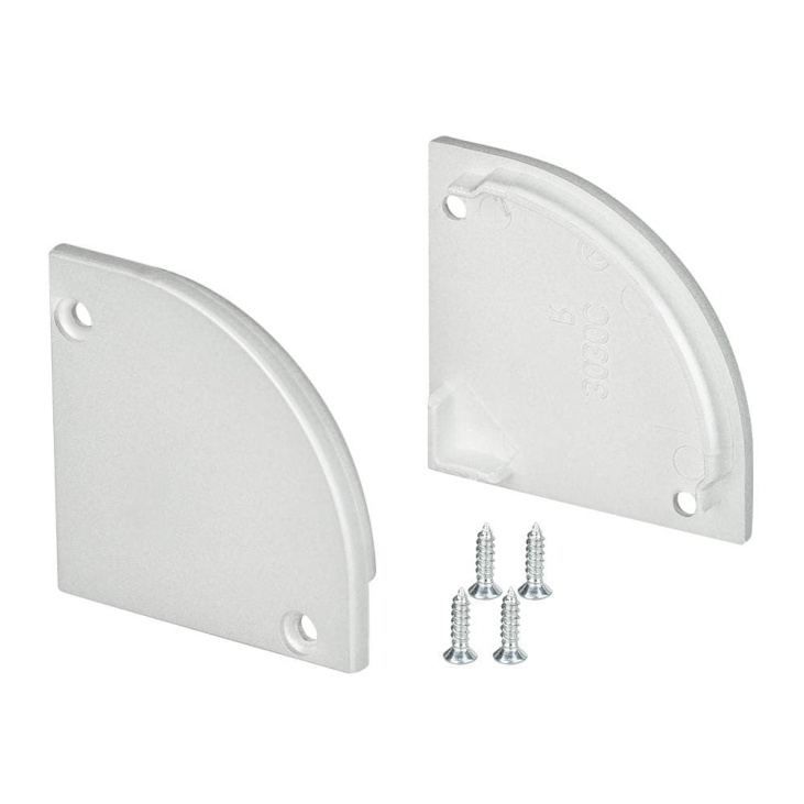 картинка Светодиодный профиль (LED), Заглушка SL-Kant-H30 Round глухая