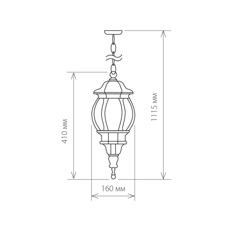 картинка Уличный светильник Farola GL 1001H