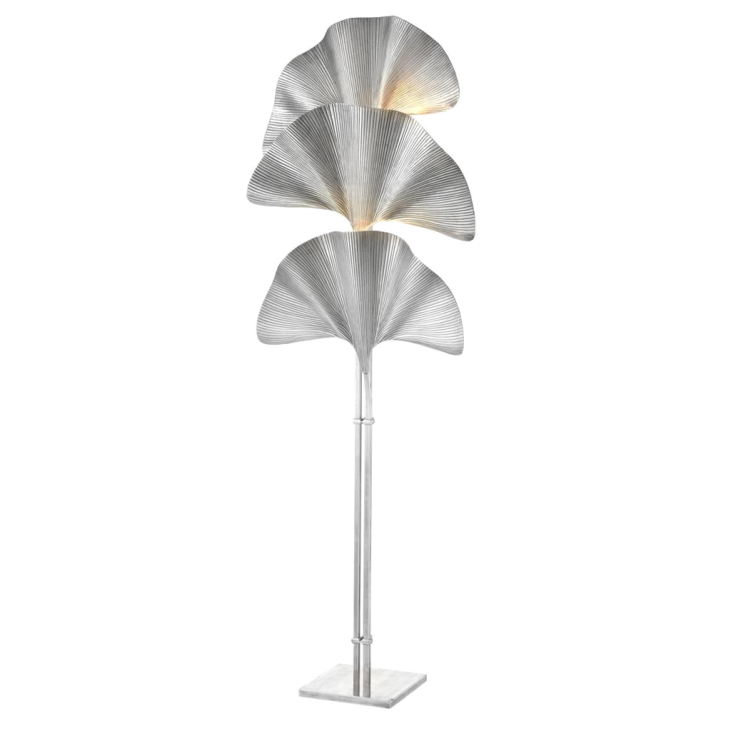 картинка Торшер Eichholtz Floor Lamp Las Palmas Silver