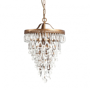 Подвесной светильник Clarissa Glass Drop Pendant M