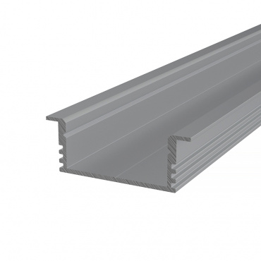Светодиодный профиль (LED), Профиль врезной алюминиевый 3412-2 Rexant, 2м