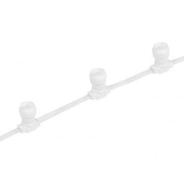 Belt-Light 2 жилы шаг 15 см патроны e27 влагостойкая IP65 белый провод