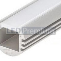 картинка Светодиодный профиль (LED), Алюминиевый профиль PDS-R-2000-Anod [18.5x15.75mm]